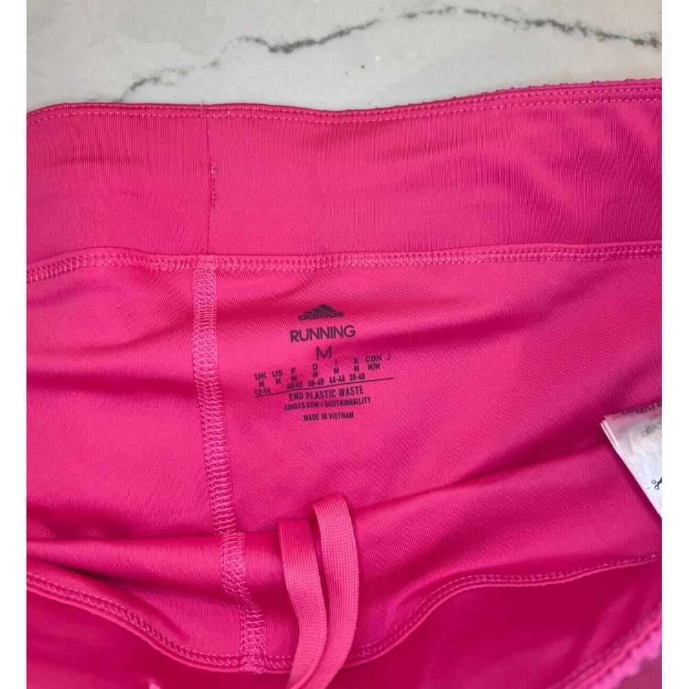 Adidas Run Icons 3-Stripes Running Skort Pink Medium - Picture 4 of 4